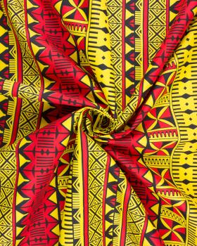 Polynesian fabric TURE Yellow - Tissushop